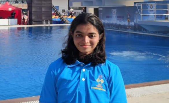 Kshama Bangera Wins Bronze in 1m Springboard Diving at 38th National Games 2025